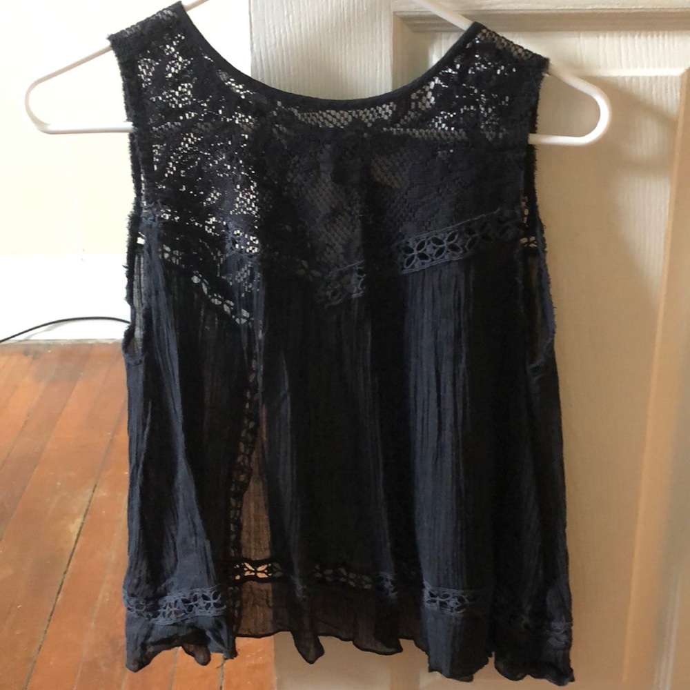Free People black tank top